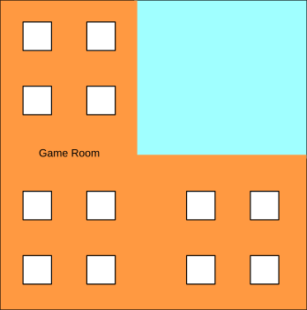 Standplan Game Room